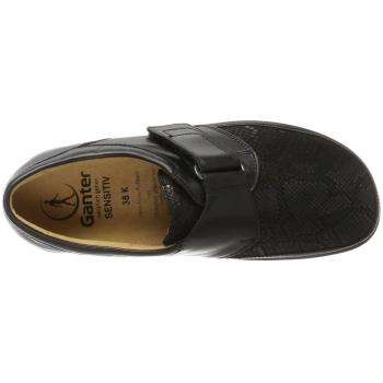 Schwarz-Multicolor Ganter Damen SENSITIV Slipper Karin-K, EU 39