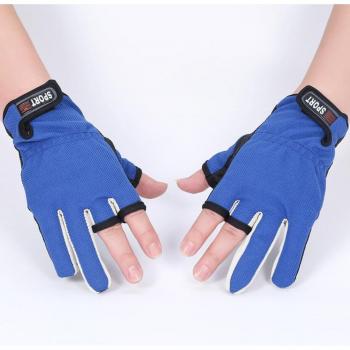 3-Finger Outdoor Fishing Gloves