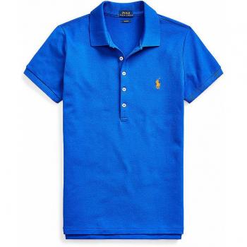 Polo RALPH LAUREN Blu L – Slim Fit Manica Corta
