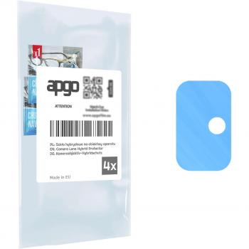 Protectores de Lente 4x APGO – Lente de Cámara 9H, Diseño Híbrido para OnePlus Nord N10 5G