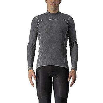 Castelli Flanders Warm Long Sleeve Base Layer – Grey – Size L – Male