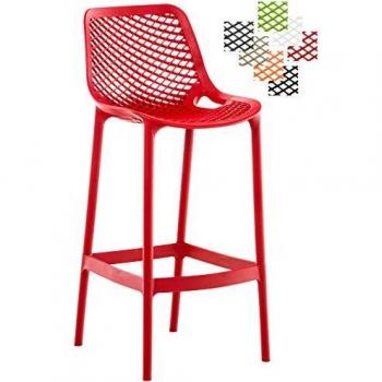 Sgabello Outdoor Air Rosso