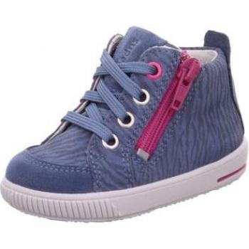 Scarpa Moppy Alta Superfit Blu/Rosa