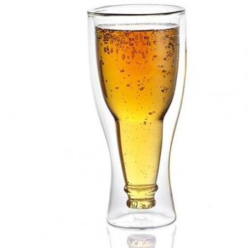 Avanti Top Up! Twin Wall Beer Glass 400ml