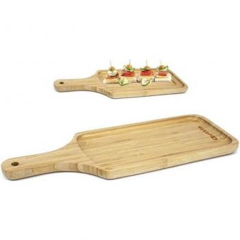 Bamboe etensschaal Quttin (33x12x1,5 cm)