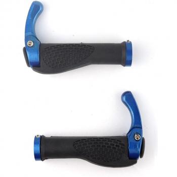 Ergonomic Mountain Bike Handlebar Grips, Rubber, Lockable, Anti-Skid, 5 Colors