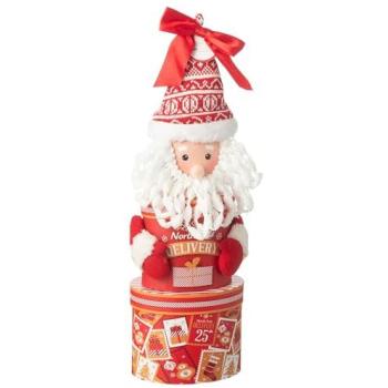 Boîtes décoratives en forme de Père Noël