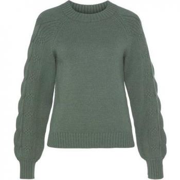 Tamaris Rundhals-Strickpullover mit Zopfdesign