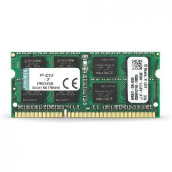 Mémoire RAM Kingston ValueRAM SO‑DIMM 8 Go DDR3 1600 MHz CL11