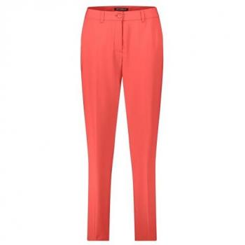 Betty Barclay 7/8 zakelijke broek met bies in cayenne rood voor dames