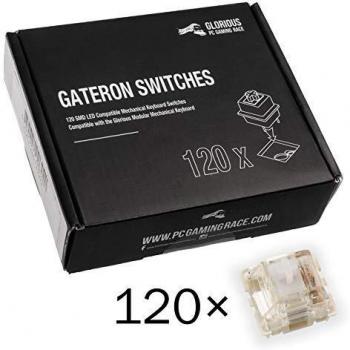Gateron Clear Switches (120 unità) Glorious PC Gaming Race