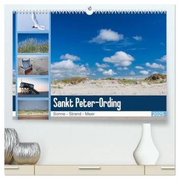 Premium Wandkalender 2025 Sankt Peter-Ording