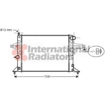 Van Wezel Wasserkühler Opel Astra Caravan