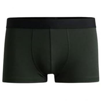 Boxer BOSS Trunk Piquet Verde Scuro