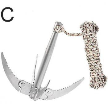 Bateaux Portables Ancre‑Grappin & Corde de Pêche