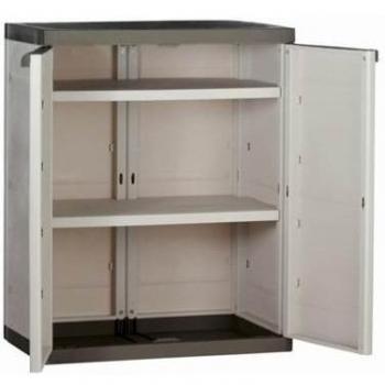 Armario de resina Plastiken 2 puertas 88 x 70 x 44 cm