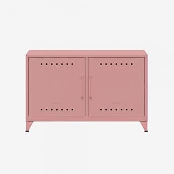 BISLEY Fern Cabby Sideboard Pastellrosa 114 x 40 x 72,5 cm
