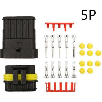 1P to 6P AMP 1.5 Waterproof Connectors for Automotive Use
