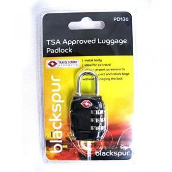 TSA-Approved Metal Combination Padlock