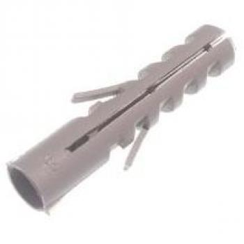 2000X Rawl M8 Rimless Nylon Wall Plug – Grey, 40mm Length