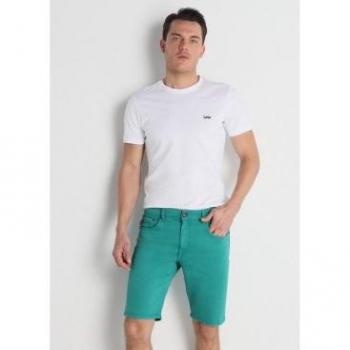 Lois Jeans Bermuda Denim Verde – Tallas en Pulgadas