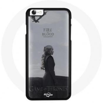 Coque iPhone 6 – Maniacase Game of Thrones Saison 8 – Daenerys Targaryen Logo Gris