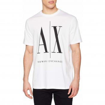 Armani Exchange HULO T-Shirt für Herren in Weiß M