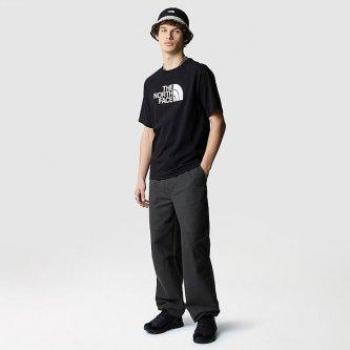 Tee The North Face Easy NF0A87N7 – Nero, Regolazione Regular Fit, Maniche Corti Raglan