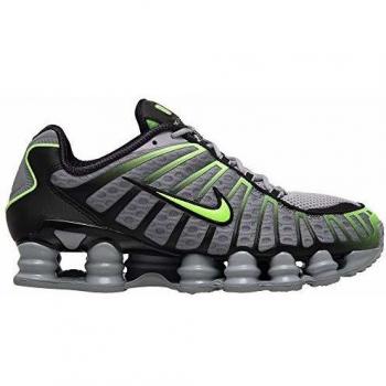 Size 8 Nike Shox Men’s Grey Athletic Footwear – Synthetic/Textile Mix