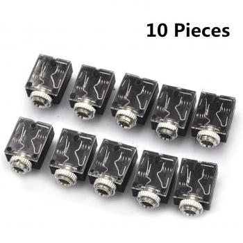 Conector Auricular 3,5 mm Hembra – 5 Pines PCB