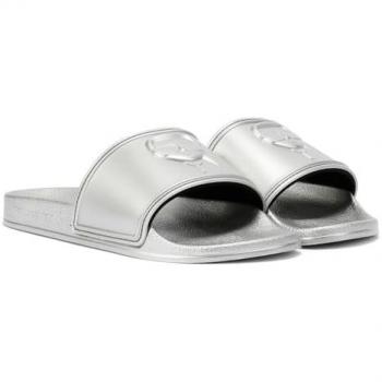Karl Nft Kondo 2.0 ciabatte argento per donne