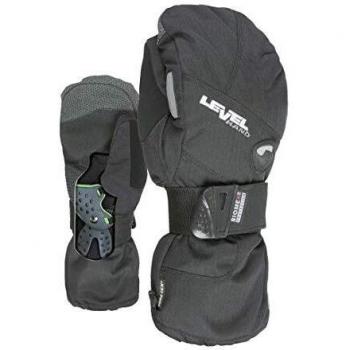 Level Half Pipe Gore-Tex Mittens Black XL for Male