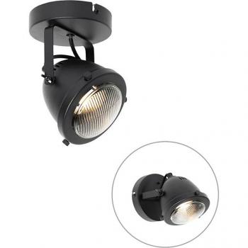QAZQA Noir Industrial Spotlight