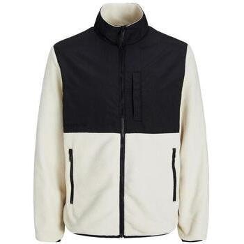 Jack & Jones Marvin Fleece Jackett, Beige, Größe M