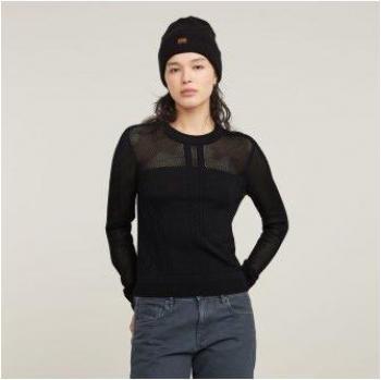 Pull casual noir G-Star pour femmes – Série D25270-B754-6484 – Viscose