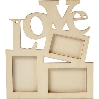 Cadrage bois massif – 19,7 × 16 cm – Ensemble de 10 unités