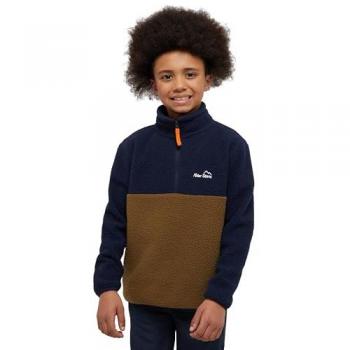 Peter Storm Kids' Borg Fleece (Size: 7-8Y, Unisex, Navy, Warm, Soft & Cosy Fabric, Lightweight Midlayer, Activewear)