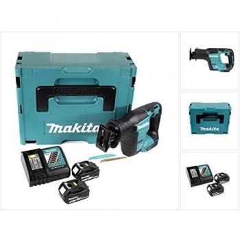 Kit Scie Récipro Makita DJR 188 RTJ 18V avec Batteries BL 1850