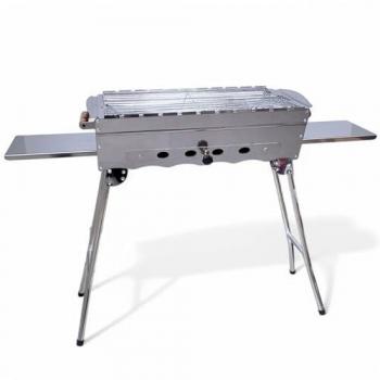 Grillpeter Mangal Khan Schaschlik‑Grill aus Edelstahl