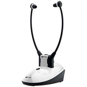 Geemarc CL7350 verstärkter Funk-Fernsehkopfhörer mit Mikrofon (bis zu 125 dB)