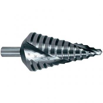 Broca escalonada HSS Ruko 6,0-30,5 x 80 (9 pasos)