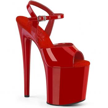 Naughty Red Bliss – Sandales Pleaser 809