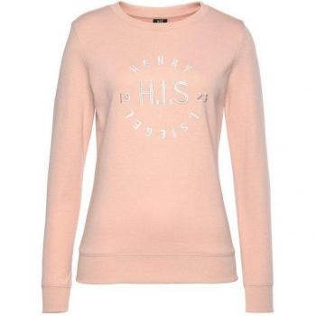 H.I.S Loungewear Sweatshirt, Damen, Salmon, Gr. 32/34