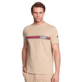 Guess Activewear T-Shirt mit Allover-Logo Modell 'JAMEY', Größe XL