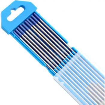 10 pcs 2% Lanthanated Blue TIG Welding Tungsten Electrode 1.6mm x 175mm