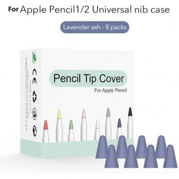 8PCS Silicone Tip Skin for Apple Pencil 1 & 2