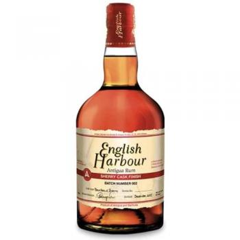 Rhum English Harbour Antigua Rum Fût de Sherry 003 46% Vol. 0,7l en boîte cadeau
