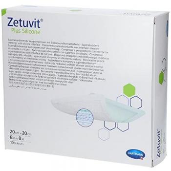 Hartmann Zetuvit® Plus Silicone 20x20 cm Wundauflage (Packung 10)