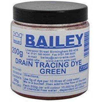 Bailey Drain Tracing Dye