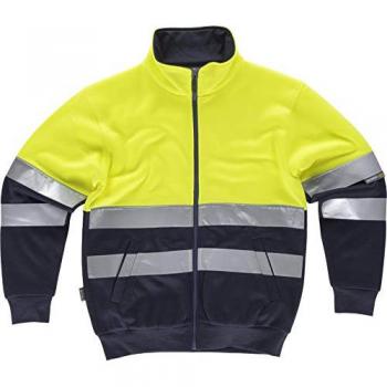 Sudadera Cuello Alto con Reflejos C9037
